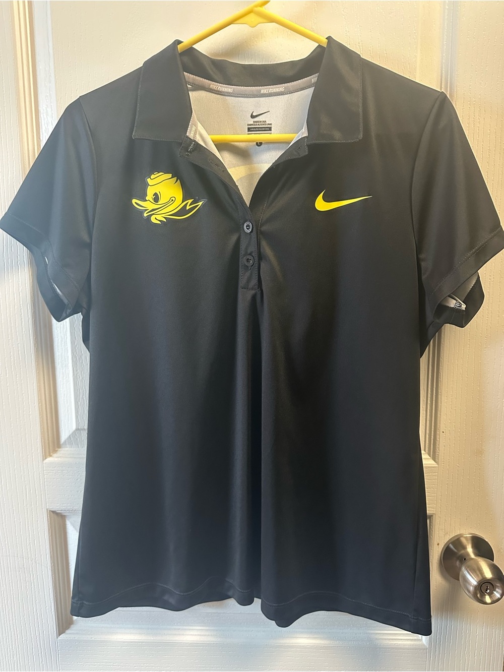 Nike Black Oregon Duck Polo